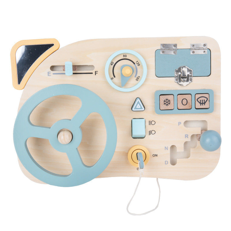 Shapes and Fidgets Montessori Board