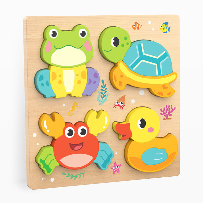 Animals & Vehicles Jumbo Puzzle