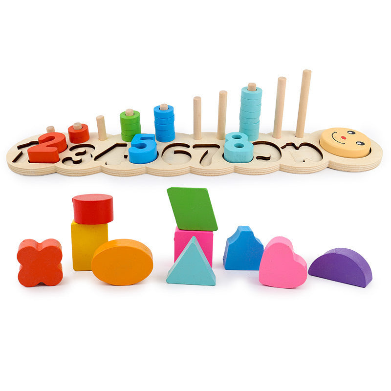 Shapes & Numbers Educational Puzzle