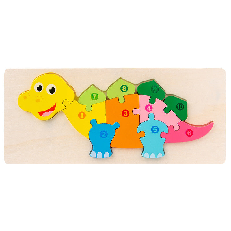 Animals Pegged Puzzles