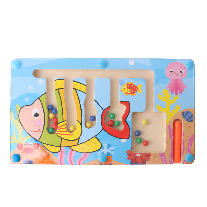 Color Matching Magnetic Maze