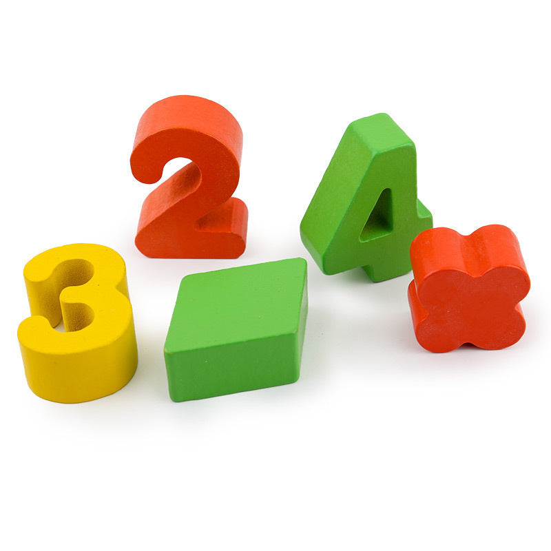 Shapes & Numbers Educational Puzzle