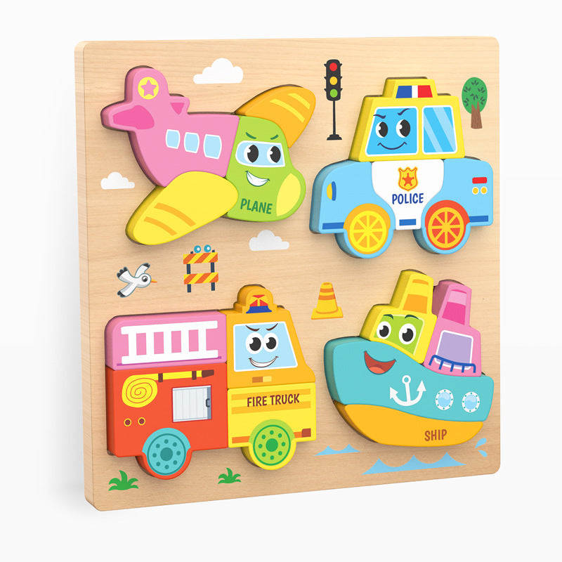Animals & Vehicles Jumbo Puzzle