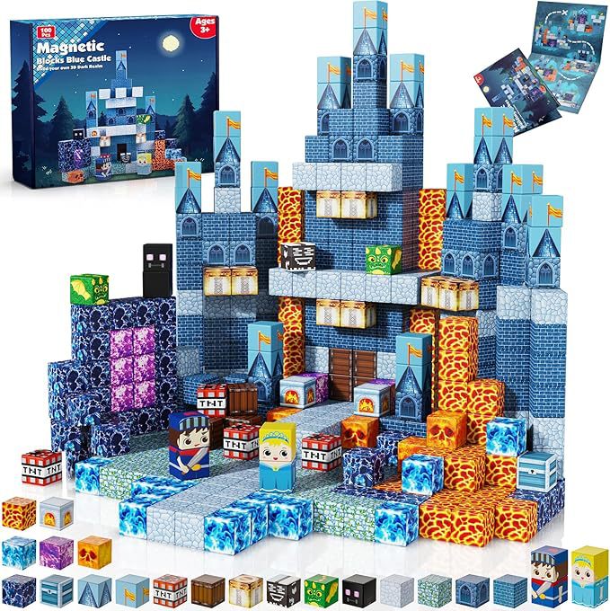Castle Magnetic Blocks Set