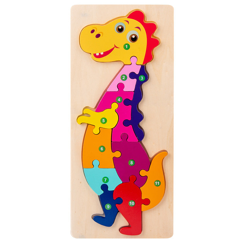 Animals Pegged Puzzles
