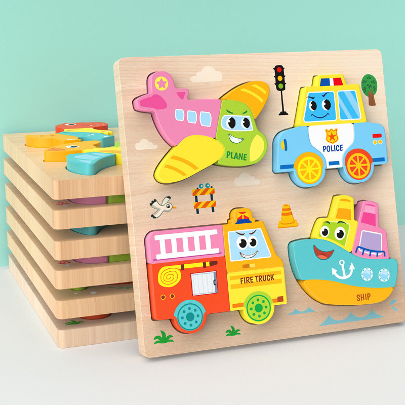 Animals & Vehicles Jumbo Puzzle