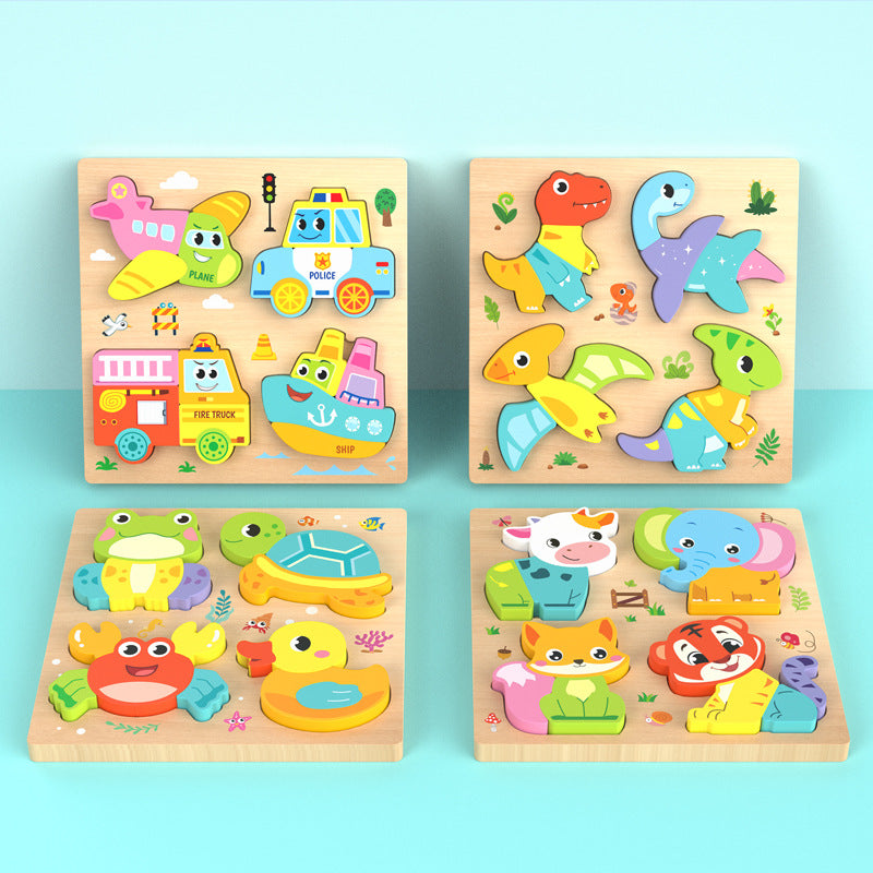 Animals & Vehicles Jumbo Puzzle