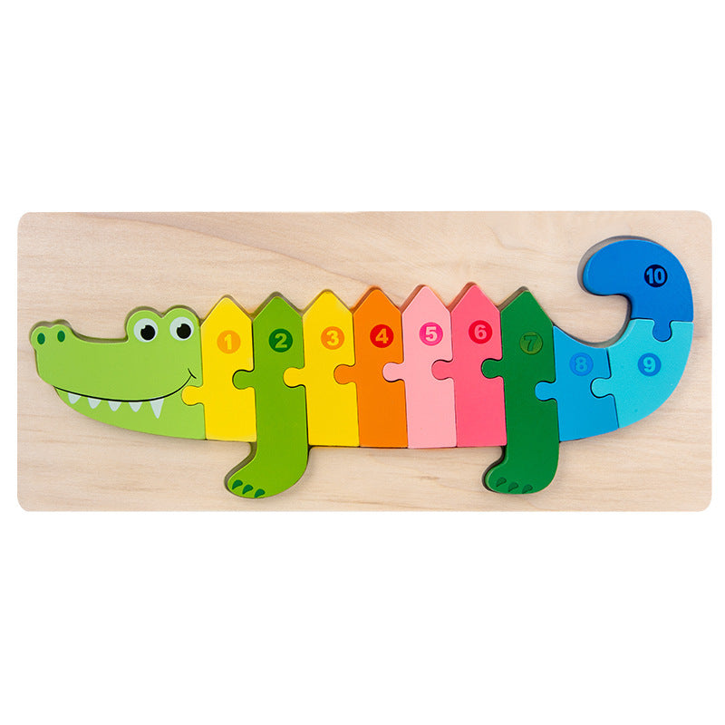 Animals Pegged Puzzles
