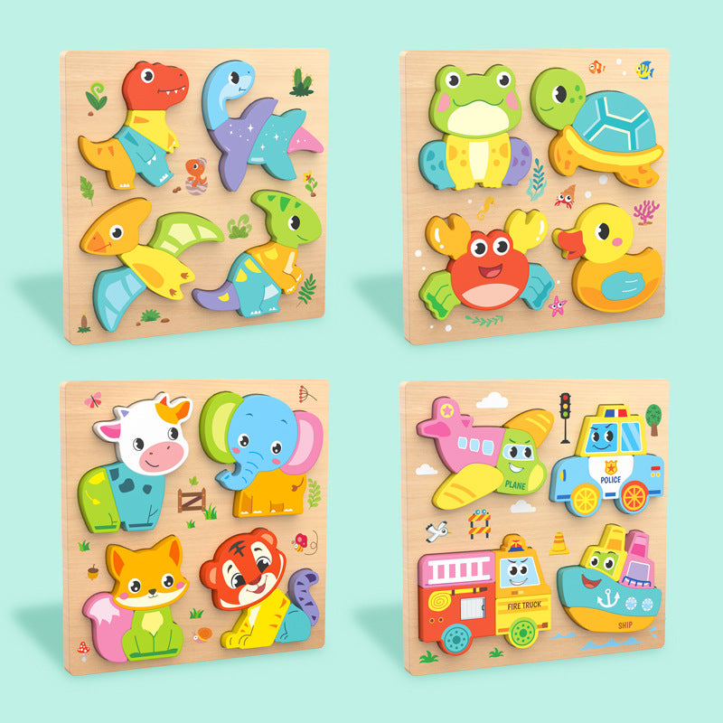 Animals & Vehicles Jumbo Puzzle