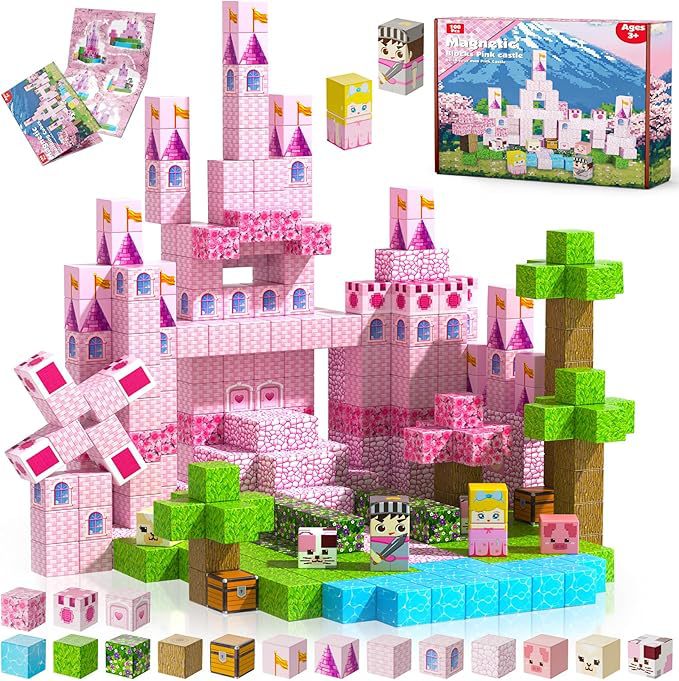 Castle Magnetic Blocks Set