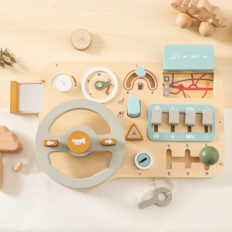 Steering Wheel Montessori Board